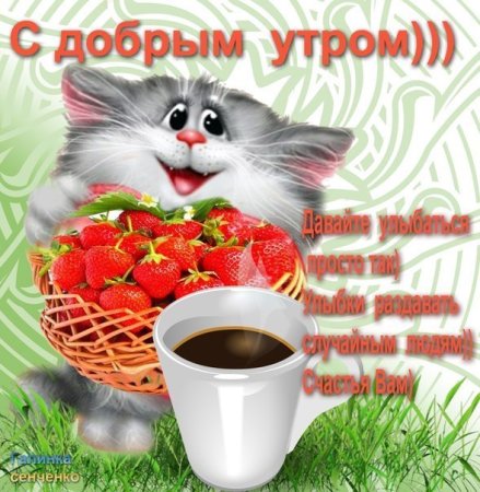 Доброе утро красотка