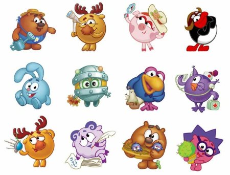 Смешарики награждаются премиеей ветор