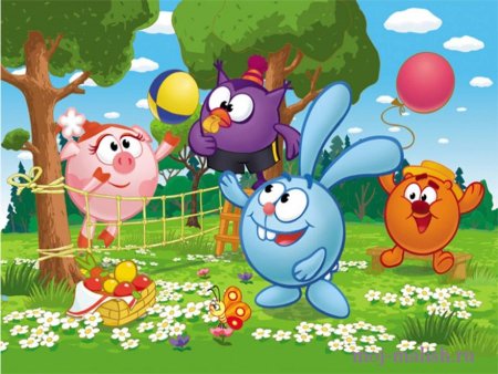 Смешарики мультсериал спорт