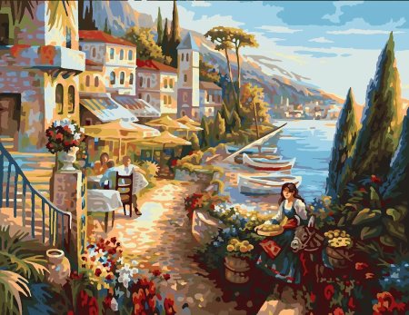 Алмазная мозаика Белла Италия шиппер