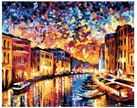 Леонид Афремов Венеция Гранд канал