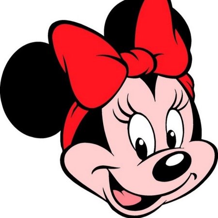 Микки Маус девочка мордочка