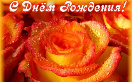 Поздравляю с днём рождения
