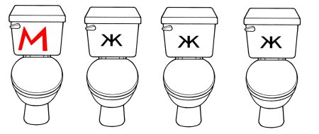 Унитаз женский и мужской разница