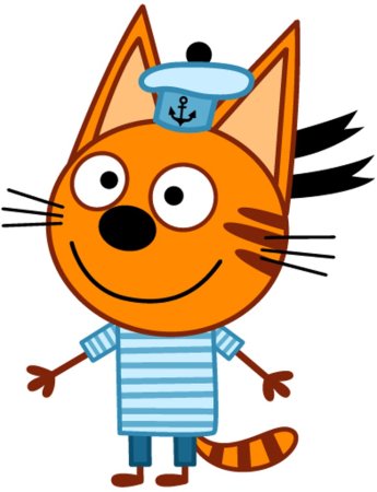 Три кота мультфильм Коржик