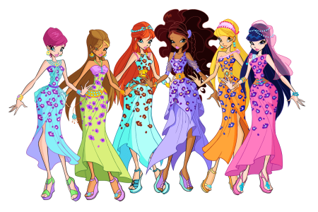 Винкс 6 сезон Наряды