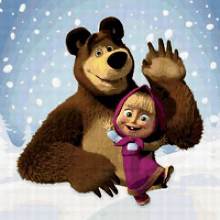 Маша и медведь Миш Миш