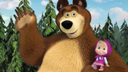 Миша из мультика Маша и медведь