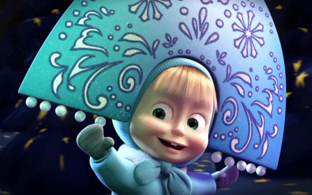 Маша и медведь новый год