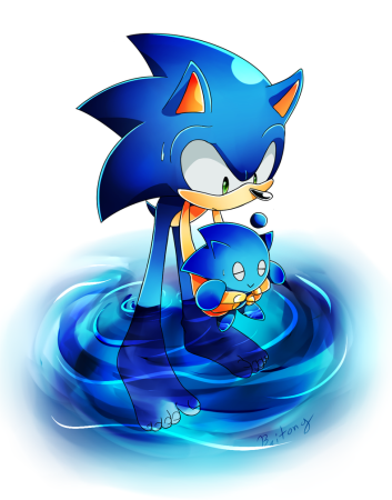 Sonic супер Ёжик