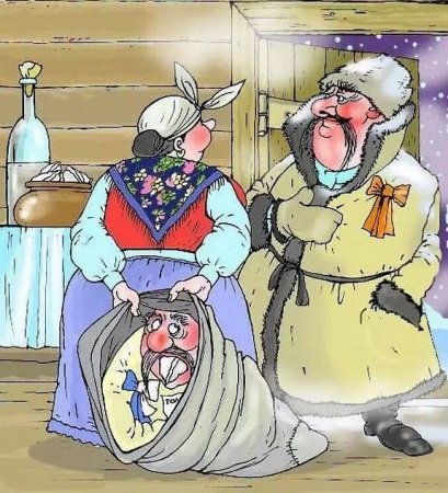 Солоха и мешки