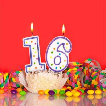 Поздравление с 16 летием