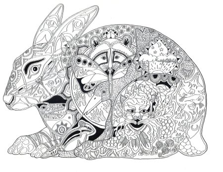 Мандала животные