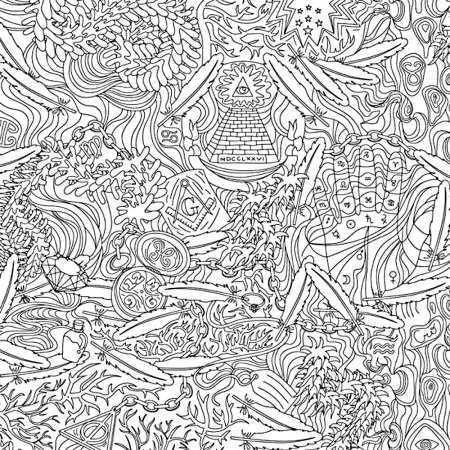 Раскраски сложные