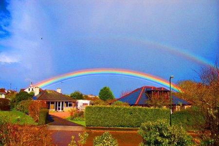 Радуга вблизи