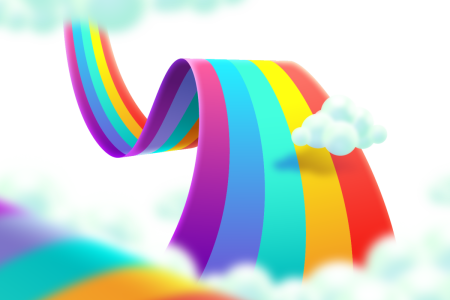 Радуга фото рисунок