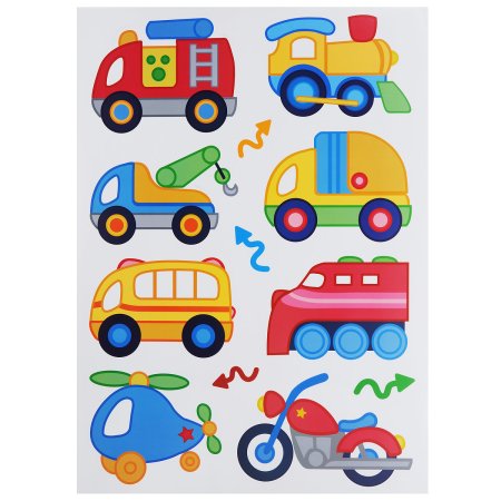 Разноцветные машинки