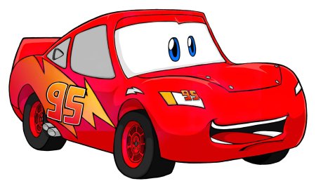 Машина мультяшная