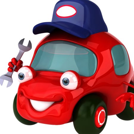 Машина мультяшная