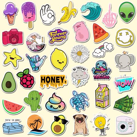 Маленькие рисунки для наклеек