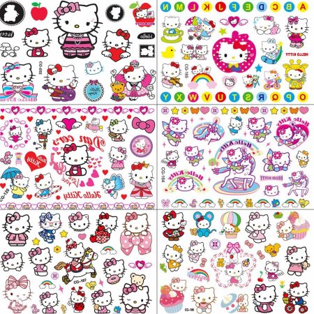 Маленькие наклейки hello Kitty