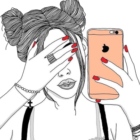 Картинки для срисовки девушки