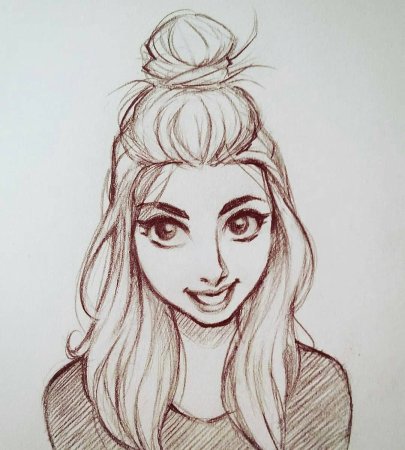 Рисунки людей для срисовки