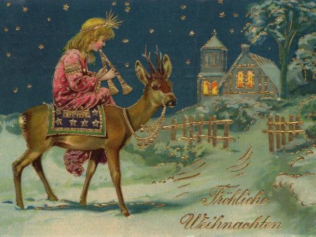 Старинные новогодние открытки