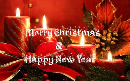 Открытки с Рождеством и новым годом на английском