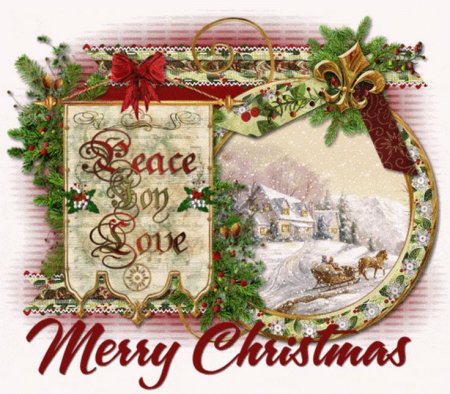 Поздравительные открытки Merry Christmas