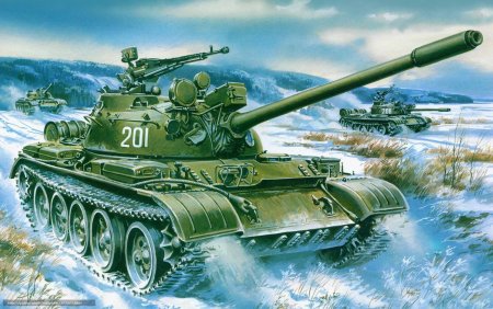 Советские танки т-55