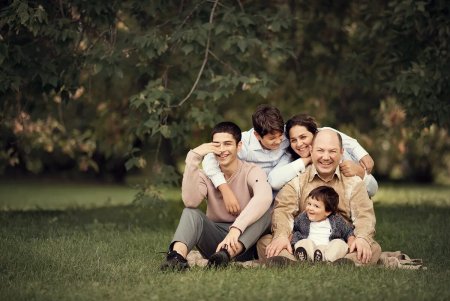 Красивые семейные фотографии