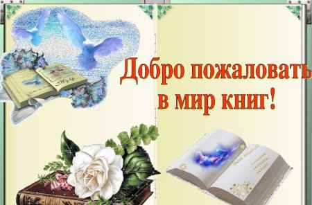 Добро пожаловать в мир книг