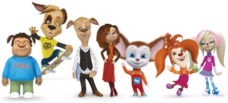 Герои мультика Барбоскины