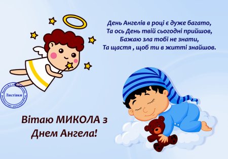 С днем ангела Николай
