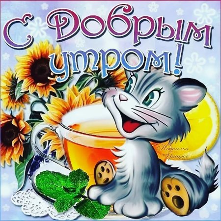 Открытки с добрым утром пр