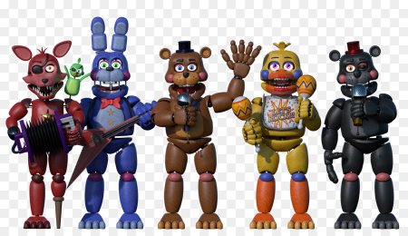 Герои Фредди АНИМАТРОНИКИ