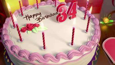 33 Года день рождения девушке