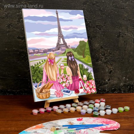 Картина по номерам пикник в Париже