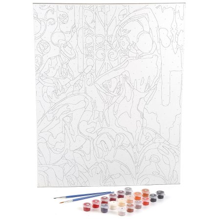 Рисование по номерам на холсте