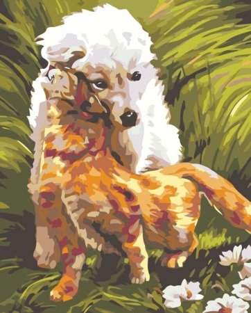 Рисование по номерам на холсте