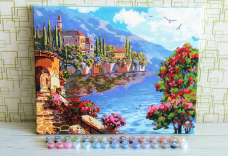 Рисование по номерам на холсте