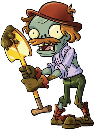 Plants vs Zombies 2 зомби