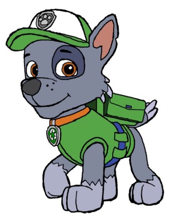 Paw Patrol Рокки