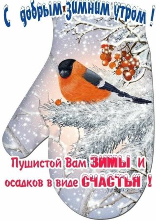 С добрым зимним утром