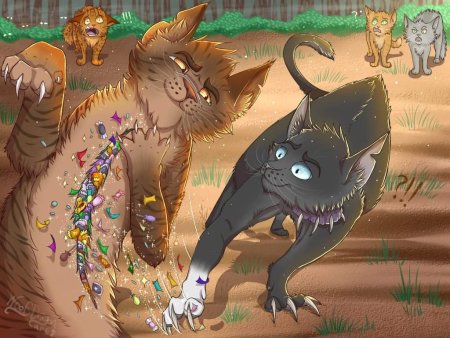 Коты Воители Звездоцап грозовое племя