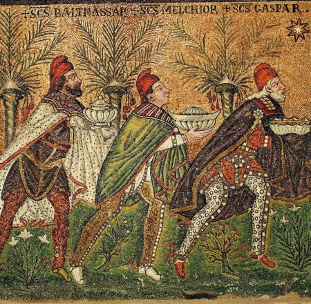 Волхвы мельхиор Гаспар и Валтасар