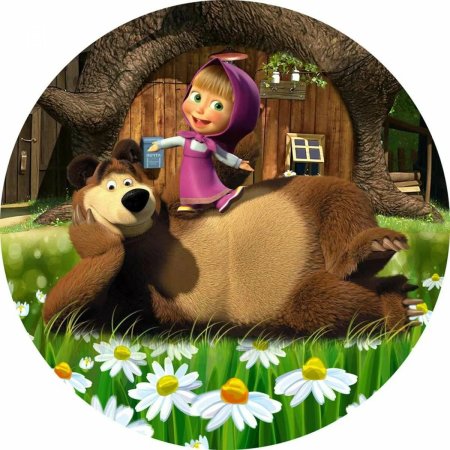 Герои мультфильма Маша и медведь
