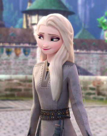 Эльза в одежде племени нортулдра
