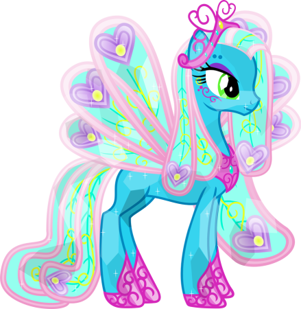 Кристальные пони аликорны